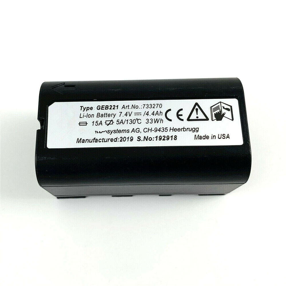 Batería para Leica TS02 TS06 TS09 TS15 TPS1200 Total Stations GPS